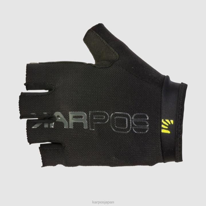 手袋| 黒 Karpos 女性 ラピッド 1/2 フィンガー グローブ F4DL891