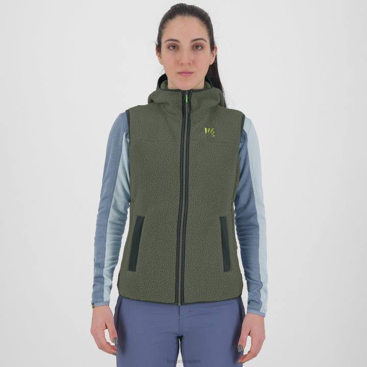 ベスト| タイム Karpos 女性 80年代のパーカーとベスト F4DL1091
