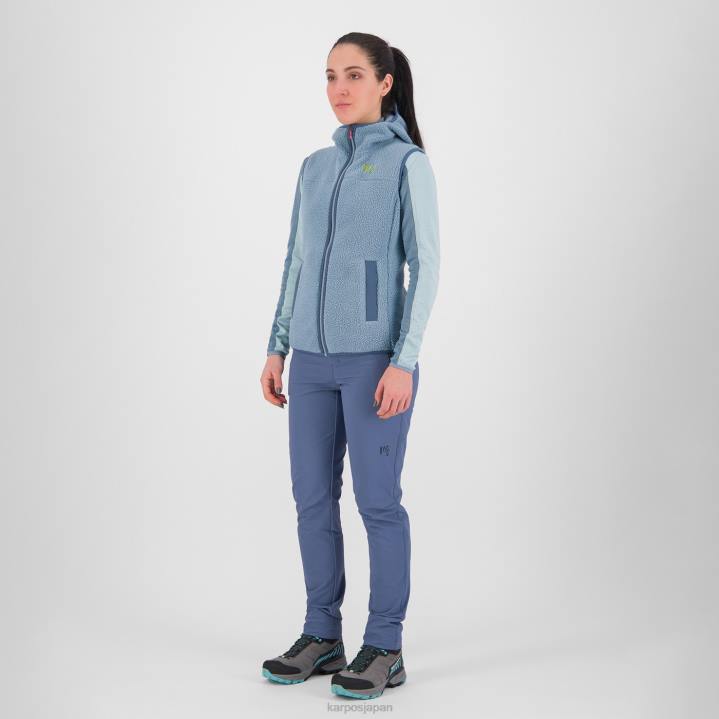 ベスト| 山の春 Karpos 女性 80年代のパーカーとベスト F4DL1092