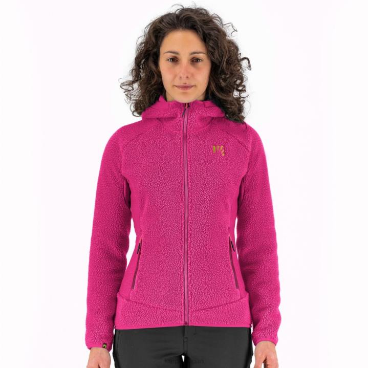 フリース| キャバレー Karpos 女性 80年代のフリース付きパーカー F4DL1115