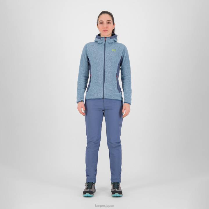 フリース| 山の泉/ベーリング海 Karpos 女性 80年代のフリース付きパーカー F4DL1117