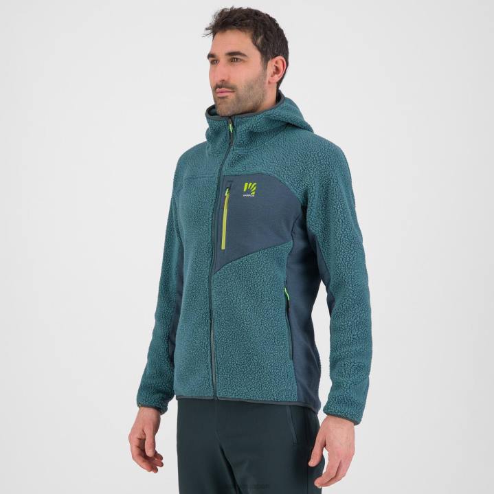 パーカー| バルサム/フォレスト Karpos 男性 80年代のパーカーフリース F4DL169