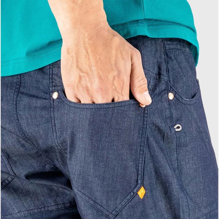 短い| 濃紺 Karpos 男性 Castegner ライト ジーンズ バミューダ F4DL620