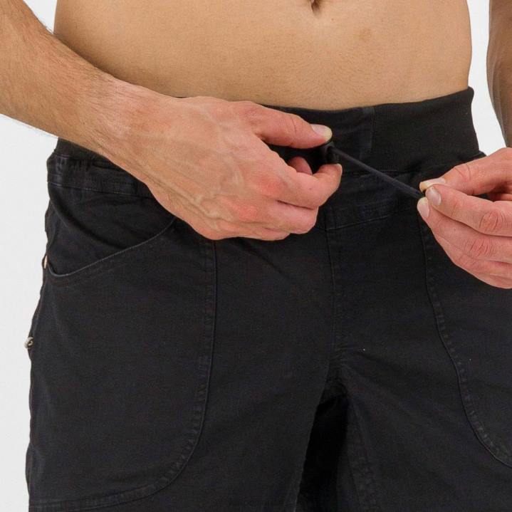 短い| 黒 Karpos 男性 Castegner ライト ジーンズ バミューダ F4DL621