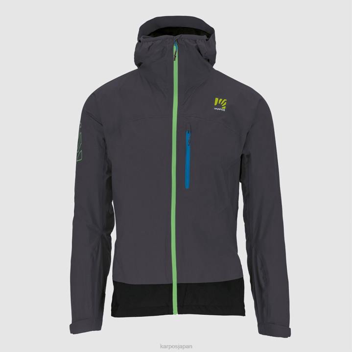 ジャケット| ダークグレー/ブラック Karpos 男性 たくさんのレインジャケット F4DL100