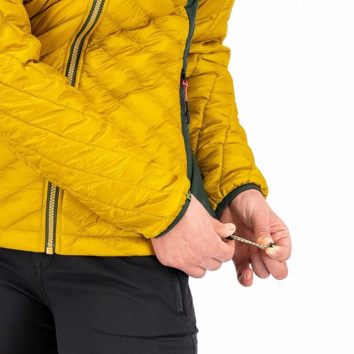 ジャケット| ゴールドフレーク/ジャングルグリーン Karpos 女性 サスプラットジャケット付き F4DL1008