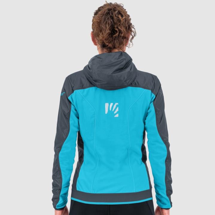 ジャケット| ダークスレート/青い環礁 Karpos 女性 フェデラジャケット付き F4DL1014