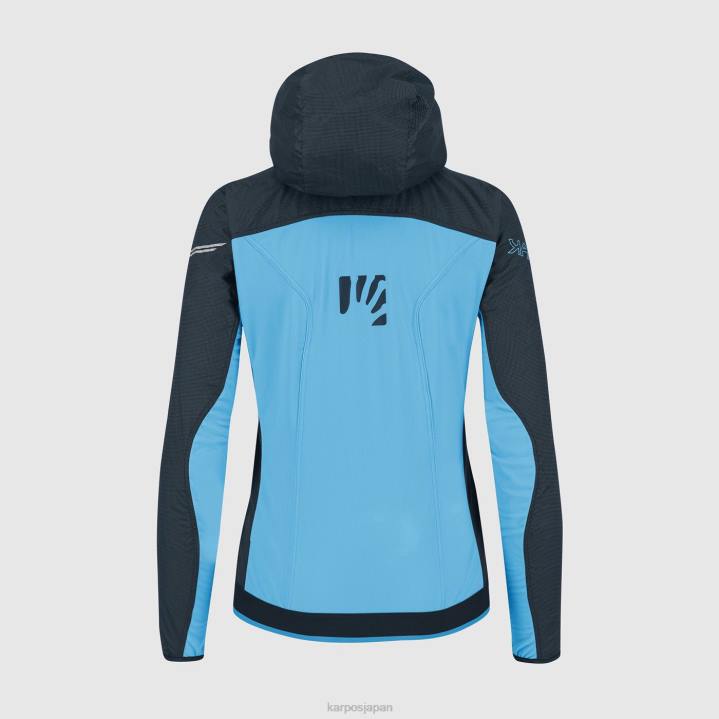 ジャケット| 真夜中/青い環礁 Karpos 女性 フェデラジャケット付き F4DL1015