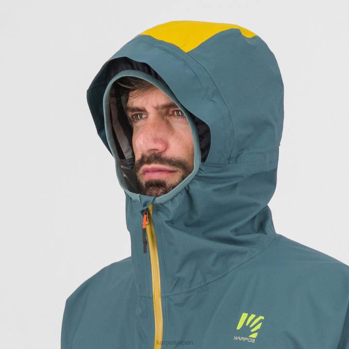 ジャケット| 北大西洋/レモンカレー Karpos 男性 たくさんのレインジャケット F4DL101