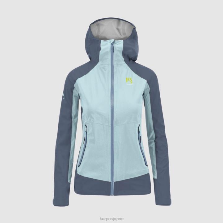 ジャケット| アクアマリン/ヴィンテージインディゴ Karpos 女性 ジャケット付きテンポラル F4DL1024
