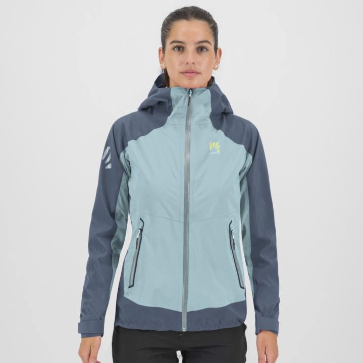 ジャケット| アクアマリン/ヴィンテージインディゴ Karpos 女性 ジャケット付きテンポラル F4DL1024