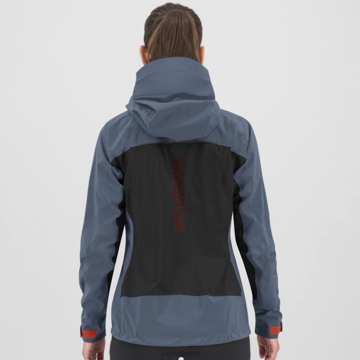 ジャケット| ブラック/ヴィンテージインディゴ Karpos 女性 ジャケット付きテンポラル F4DL1025