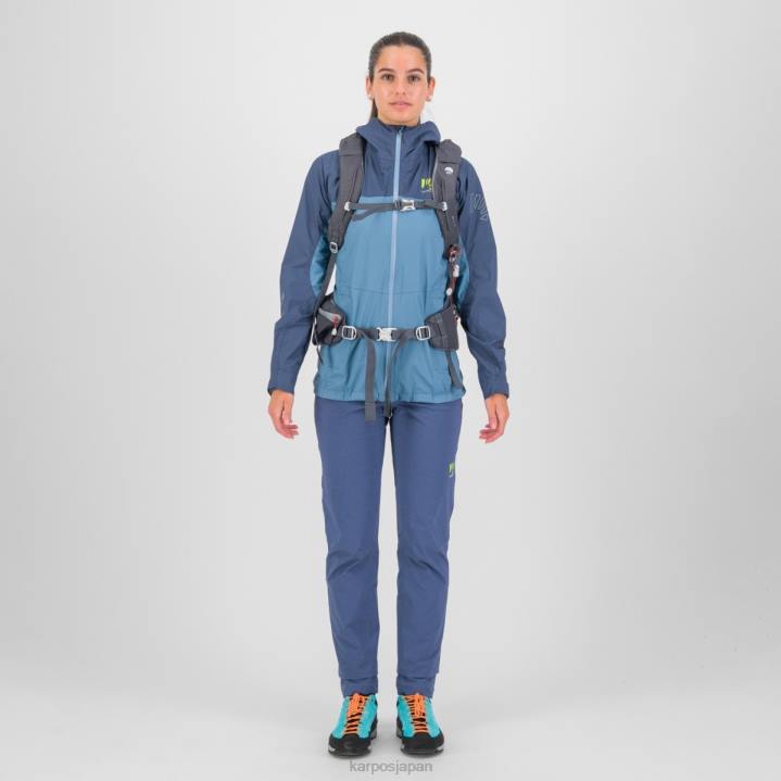 ジャケット| スプリングレイク/ヴィンテージインディゴ Karpos 女性 雨が多くてジャケット付き F4DL1034