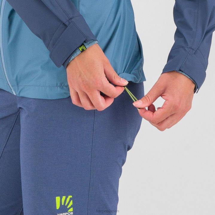 ジャケット| スプリングレイク/ヴィンテージインディゴ Karpos 女性 雨が多くてジャケット付き F4DL1034