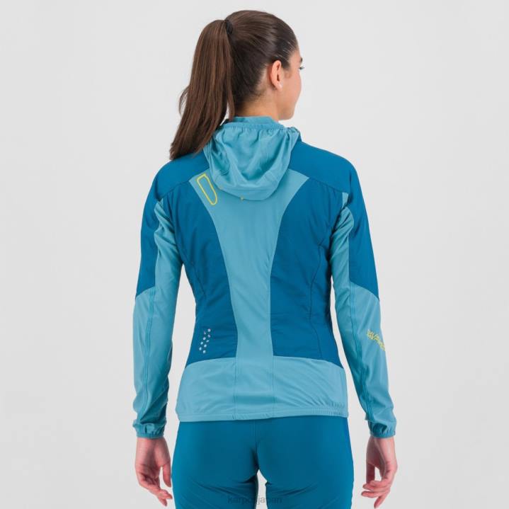 ジャケット| コルセア/アドリアティックブルー Karpos 女性 ラバレドジャケット付き F4DL1036