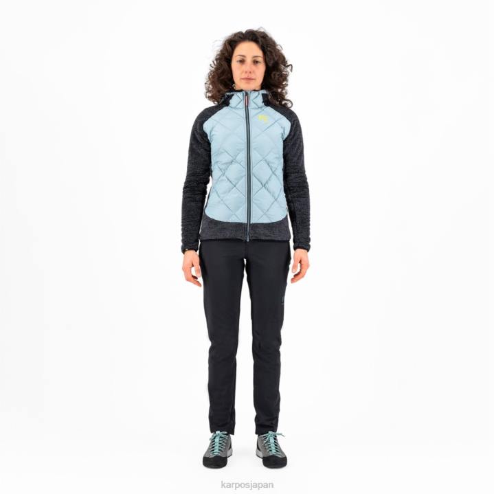 ジャケット| ダスティブルー/ブラック Karpos 女性 マルマロールジャケット付き F4DL1055