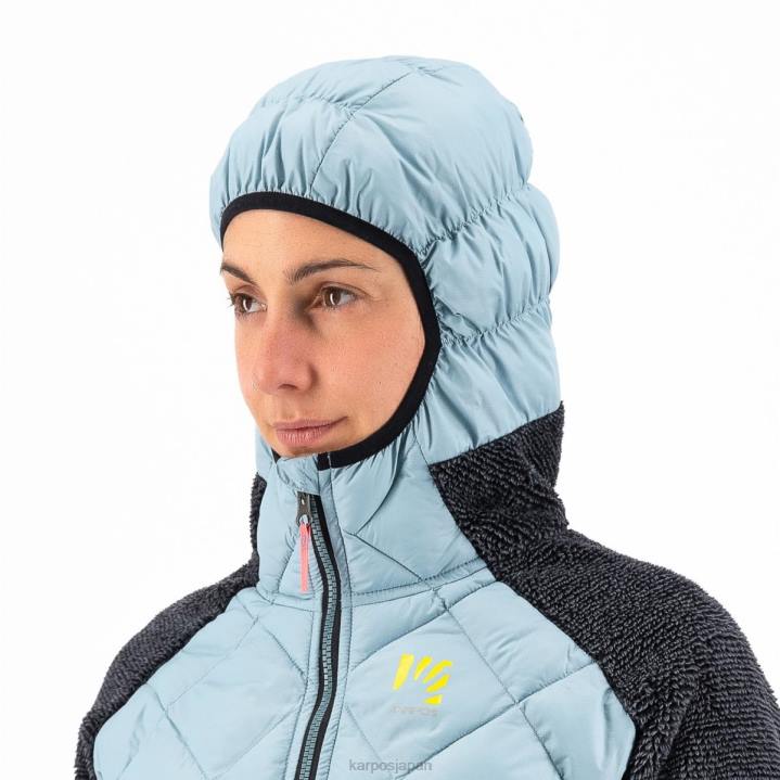 ジャケット| ダスティブルー/ブラック Karpos 女性 マルマロールジャケット付き F4DL1055