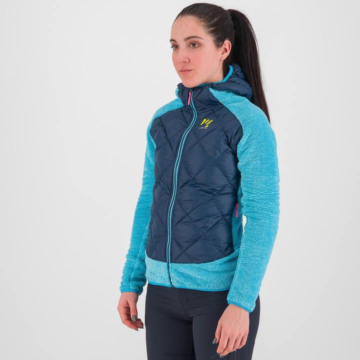 ジャケット| 真夜中/青い環礁 Karpos 女性 マルマロールジャケット付き F4DL1057