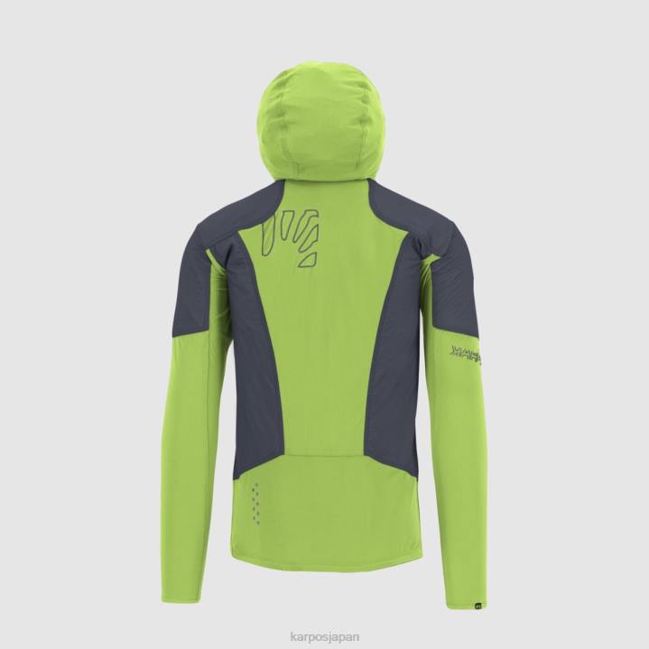 ジャケット| ジャスミングリーン/オンブルブルー Karpos 男性 ラバレドジャケット F4DL105