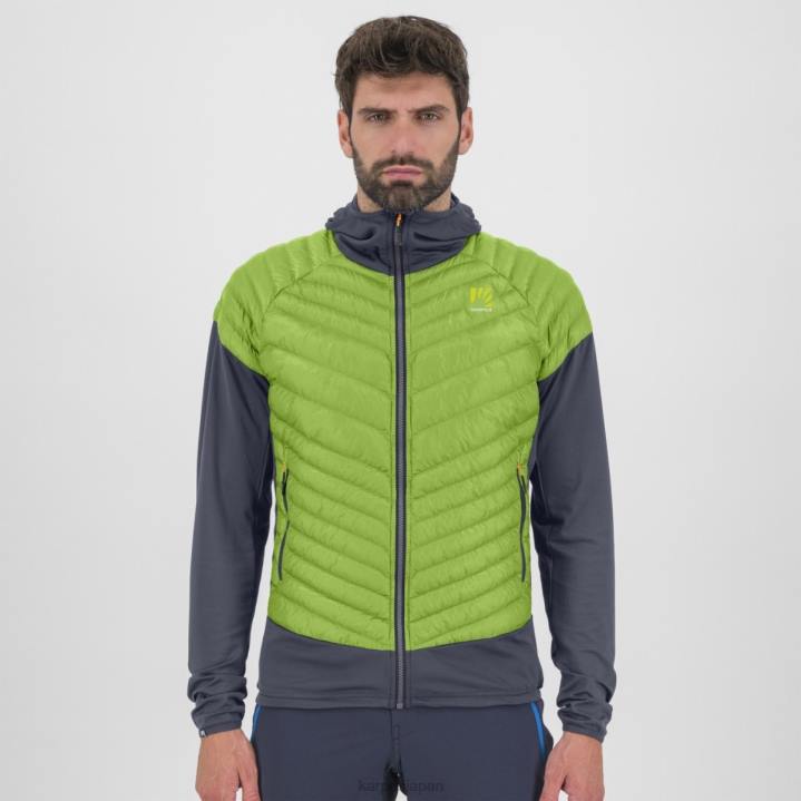 ジャケット| ジャスミングリーン/オンブルブルー Karpos 男性 サス・デ・ムーラ ジャケット F4DL106