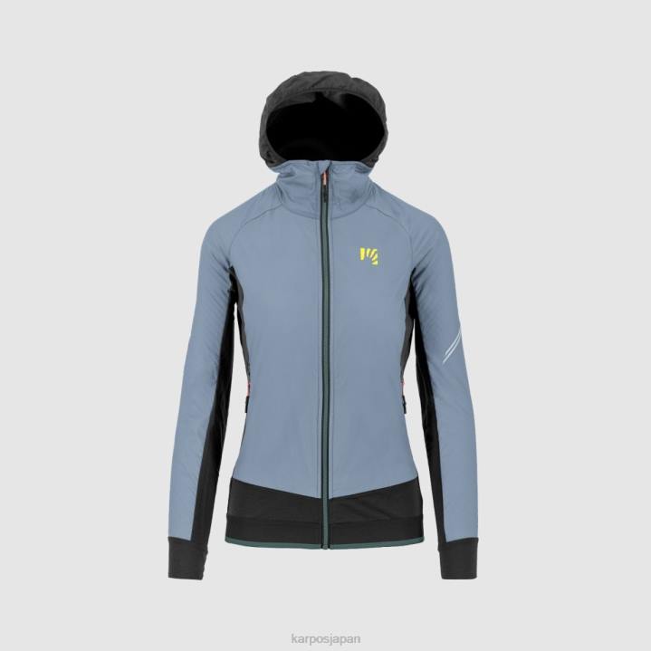 ジャケット| ダスティブルー/ブラック Karpos 女性 ラバレドウィンタージャケット付き F4DL1089