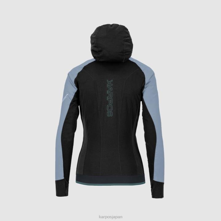 ジャケット| ダスティブルー/ブラック Karpos 女性 ラバレドウィンタージャケット付き F4DL1089