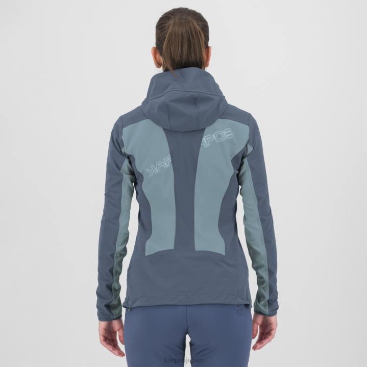 ジャケット| スプリングレイク/ヴィンテージインディゴ Karpos 女性 ジャケット付きパレテ F4DL1095