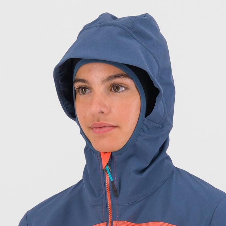 ジャケット| ホットコーラル/ヴィンテージインディゴ Karpos 女性 ジャケット付きパレテ F4DL1097