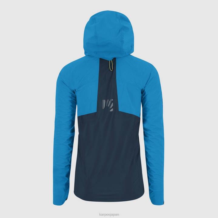 ジャケット| ミッドナイト/ディーバブルー Karpos 男性 バルセシアシェルジャケット F4DL10