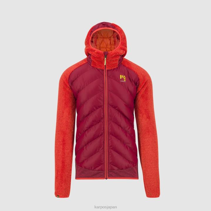 ジャケット| バイキングレッド/グレナデン Karpos 男性 マーマロールジャケット F4DL115