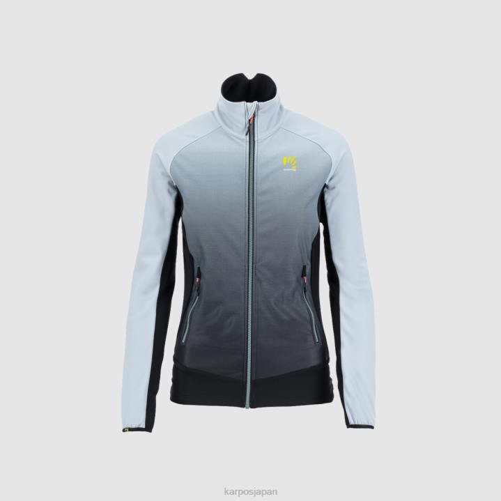 フリース| ブラック/ダスティブルー Karpos 女性 フリース付きクローデレス F4DL1152