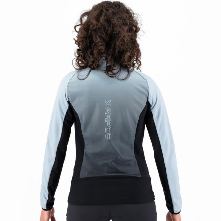 フリース| ブラック/ダスティブルー Karpos 女性 フリース付きクローデレス F4DL1152