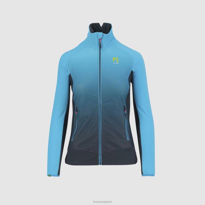 フリース| バルカン/青い環礁 Karpos 女性 フリース付きクローデレス F4DL1154