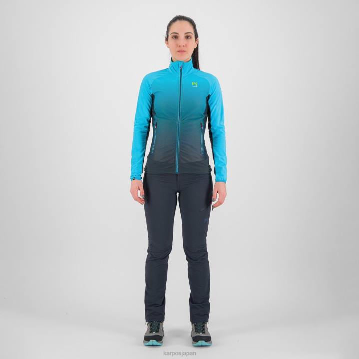 フリース| バルカン/青い環礁 Karpos 女性 フリース付きクローデレス F4DL1154