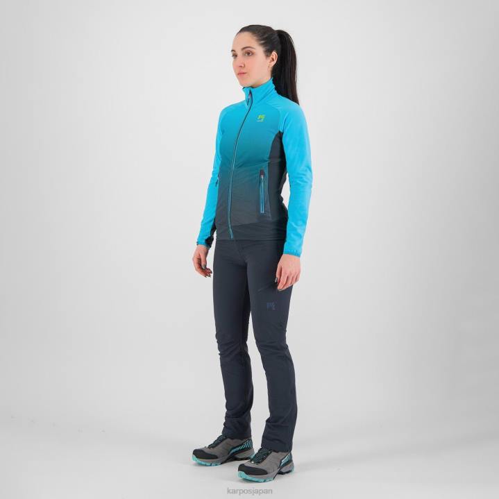 フリース| バルカン/青い環礁 Karpos 女性 フリース付きクローデレス F4DL1154