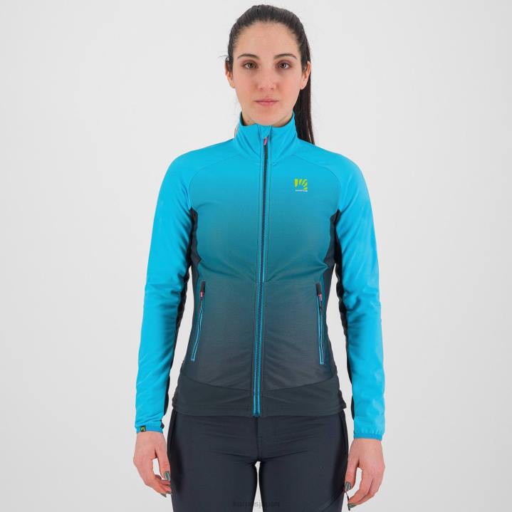 フリース| バルカン/青い環礁 Karpos 女性 フリース付きクローデレス F4DL1154