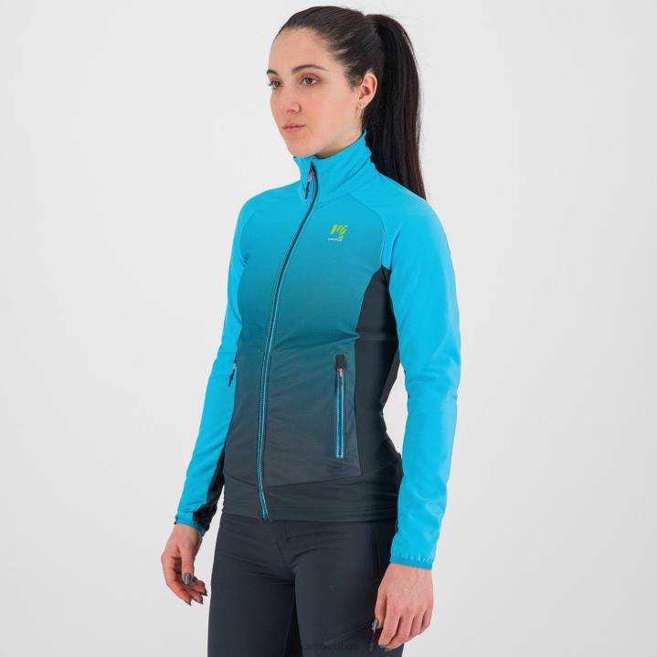 フリース| バルカン/青い環礁 Karpos 女性 フリース付きクローデレス F4DL1154