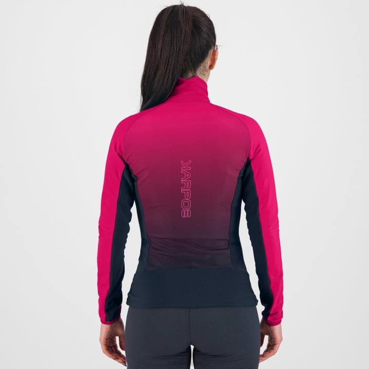 フリース| バルカン/ピンク Karpos 女性 フリース付きクローデレス F4DL1155