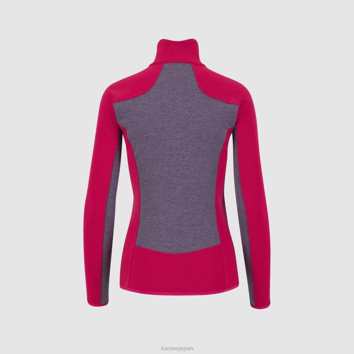 フリース| グレープ/グラニータ Karpos 女性 フリース付きオードル F4DL1156