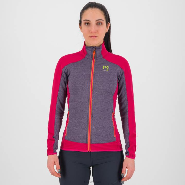 フリース| グレープ/グラニータ Karpos 女性 フリース付きオードル F4DL1156