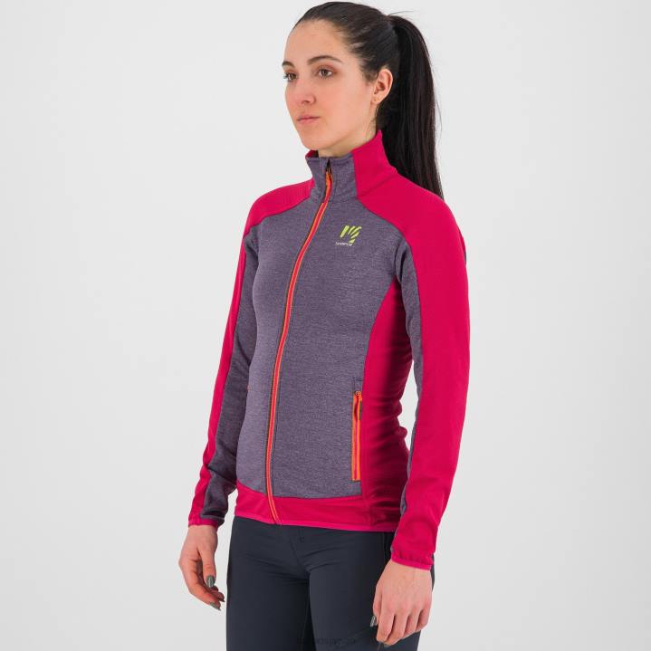 フリース| グレープ/グラニータ Karpos 女性 フリース付きオードル F4DL1156