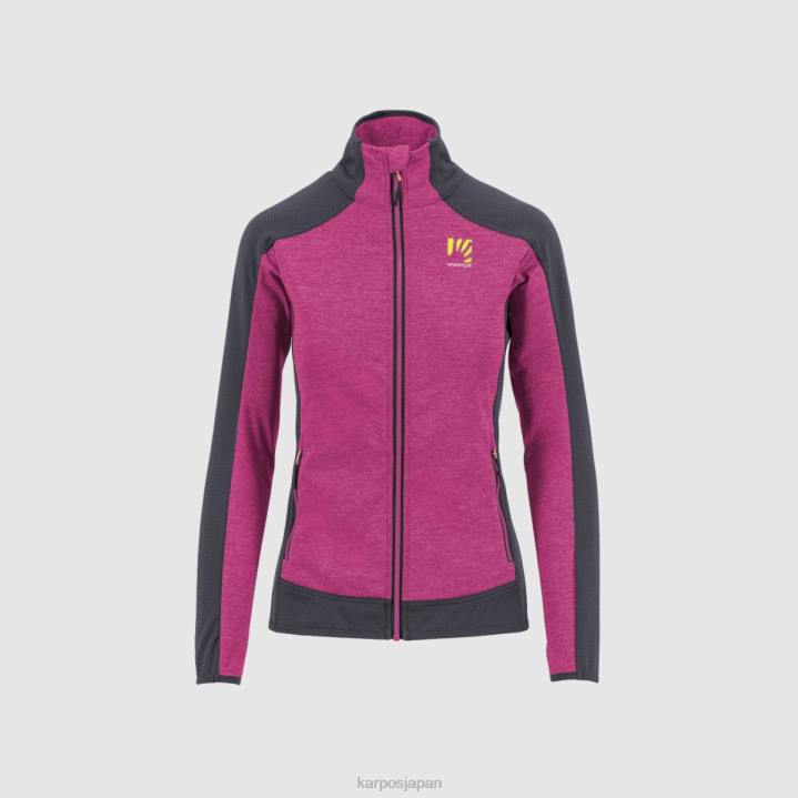 フリース| キャバレー/ブラック Karpos 女性 フリース付きオードル F4DL1157