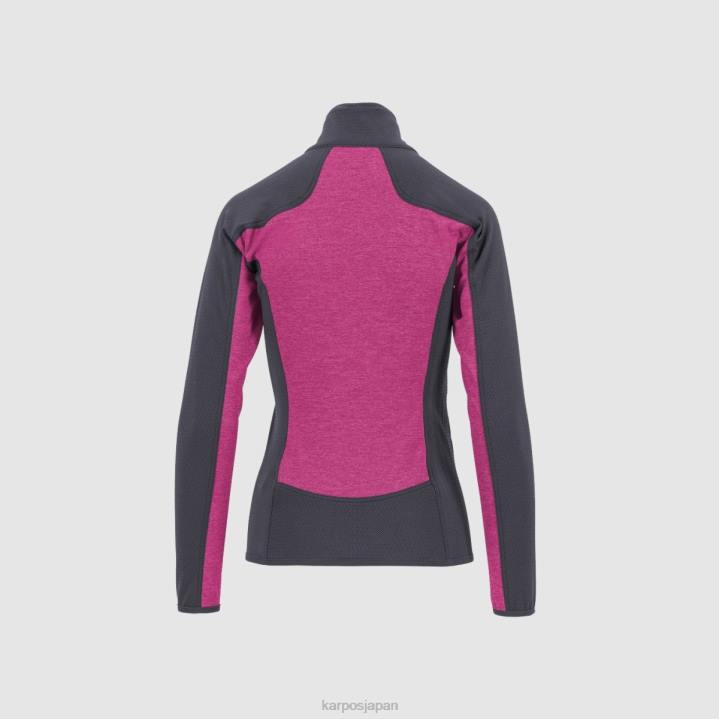 フリース| キャバレー/ブラック Karpos 女性 フリース付きオードル F4DL1157