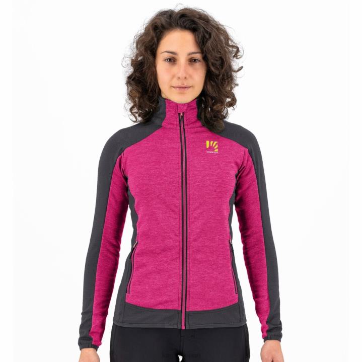 フリース| キャバレー/ブラック Karpos 女性 フリース付きオードル F4DL1157