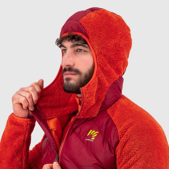 ジャケット| バイキングレッド/グレナデン Karpos 男性 マーマロールジャケット F4DL115