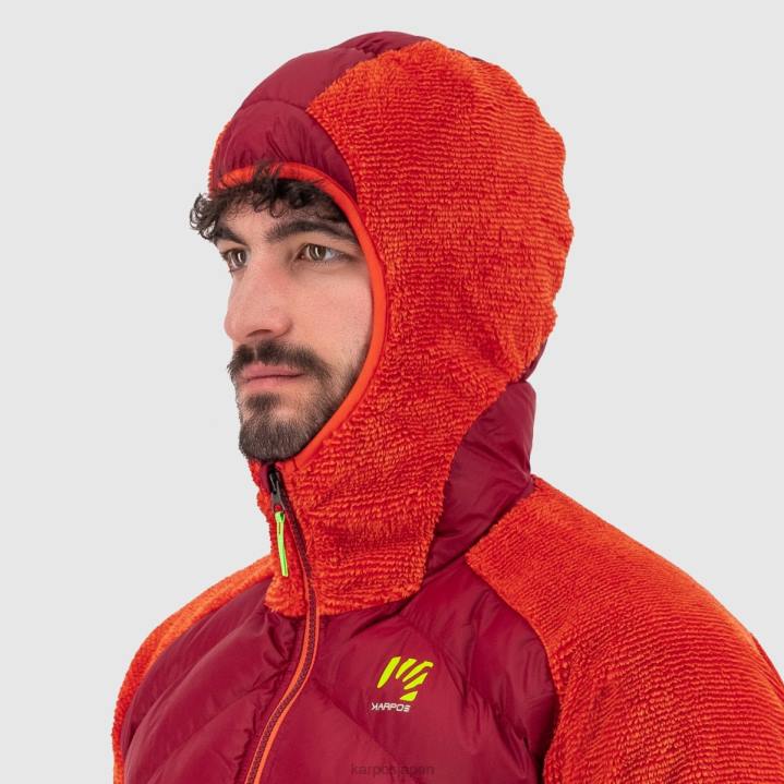ジャケット| バイキングレッド/グレナデン Karpos 男性 マーマロールジャケット F4DL115