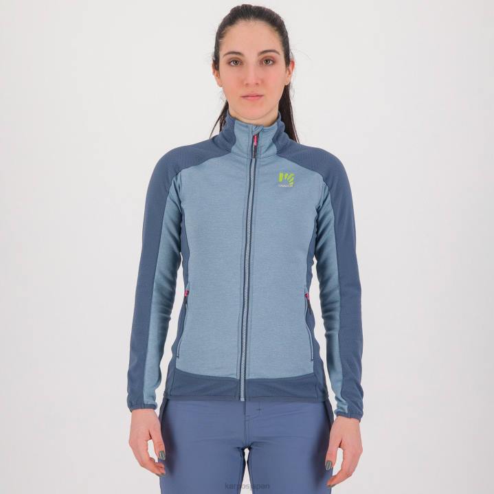 フリース| 山の泉/ベーリング海 Karpos 女性 フリース付きオードル F4DL1160