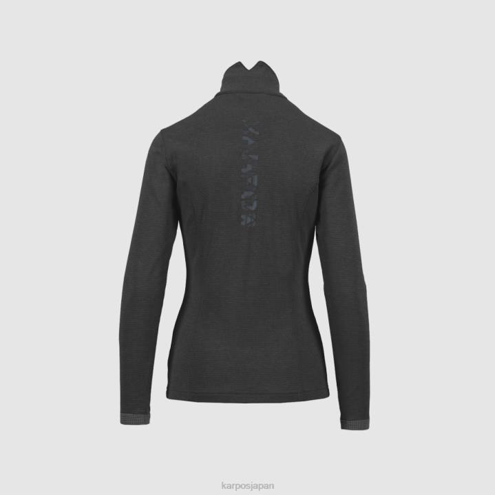 フリース| 墨汁 Karpos 女性 ピッツォッコ ハーフジップ付き F4DL1208