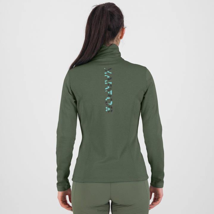 フリース| タイム Karpos 女性 ピッツォッコ ハーフジップ付き F4DL1209
