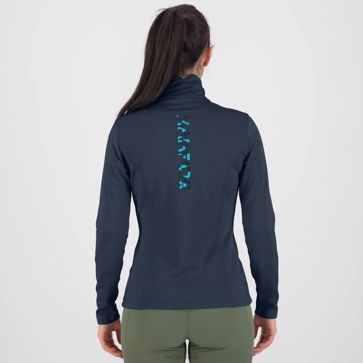 フリース| バルカン人 Karpos 女性 ピッツォッコ ハーフジップ付き F4DL1211